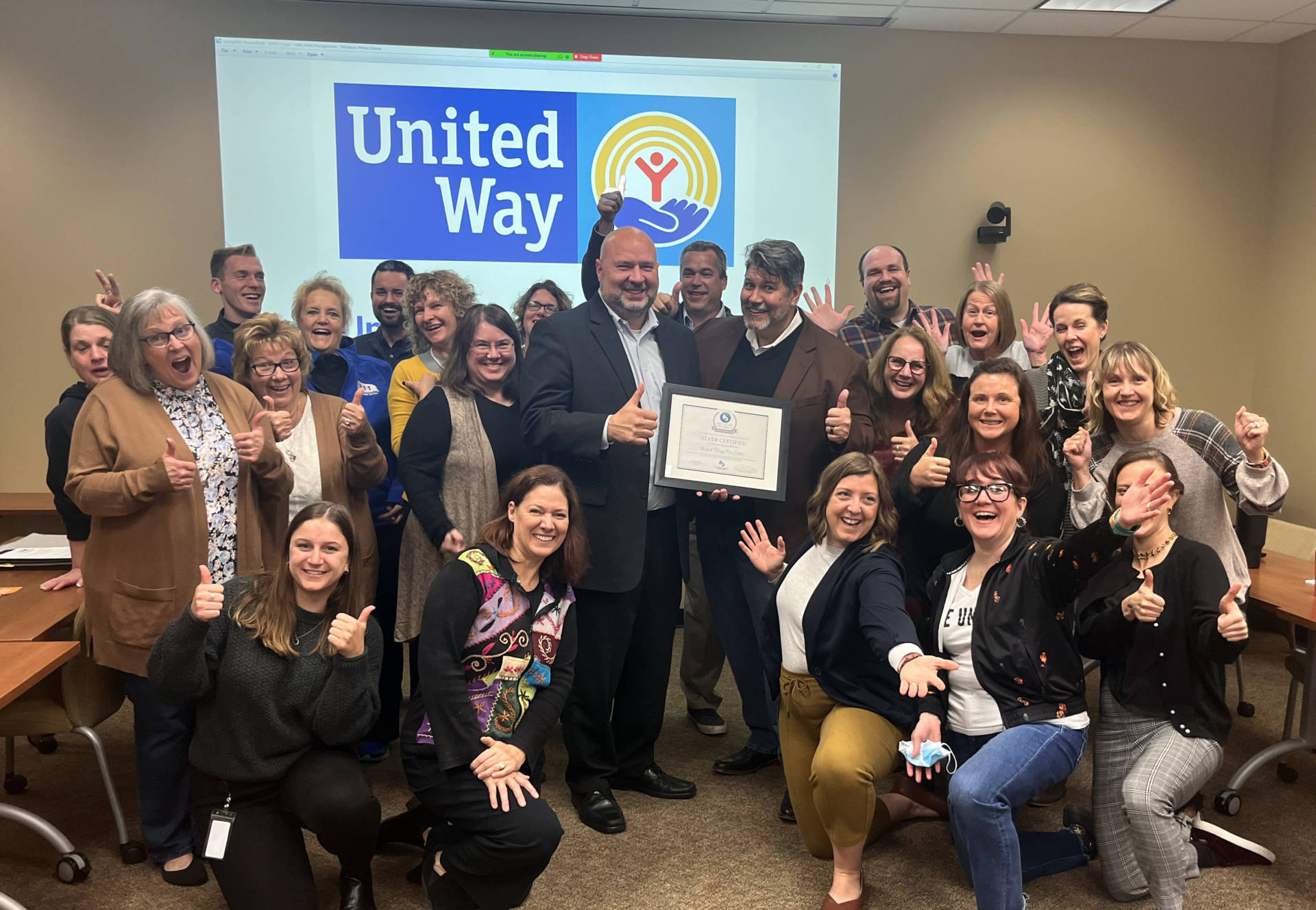 United Way Fox Cities Becomes Silver Certified Fox Cities Employee 