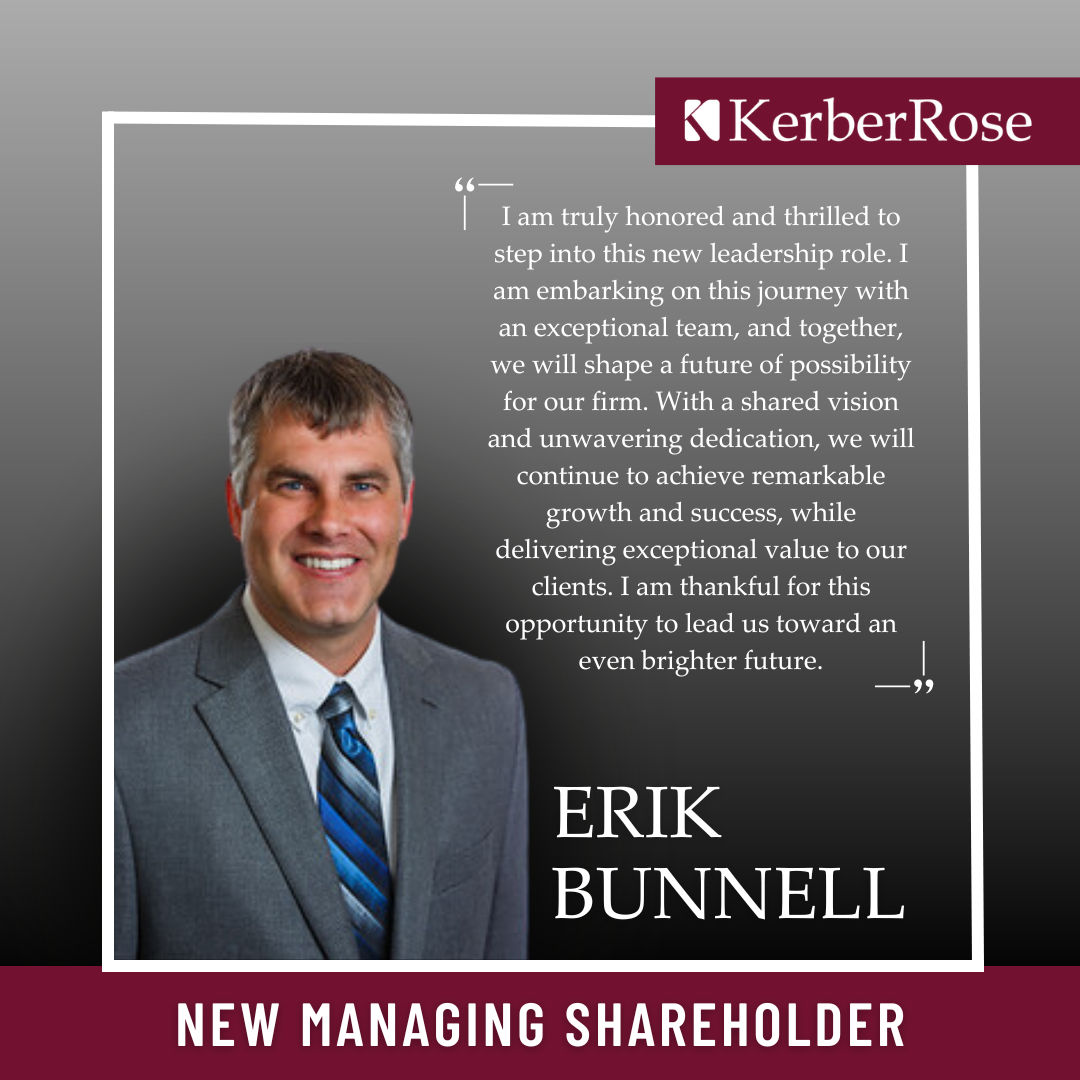 KerberRose Announces New Managing Shareholder Fox Cities Chamber of Commerce