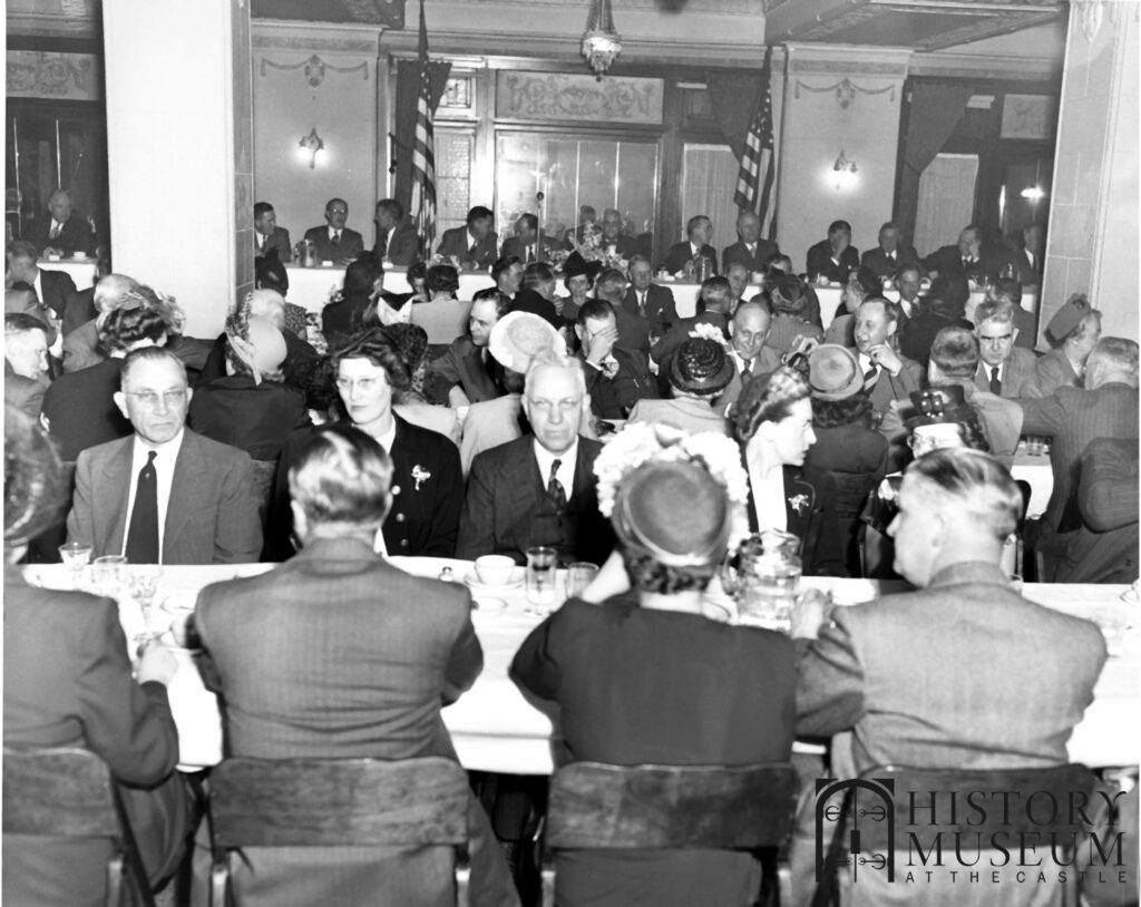 p 82 78 127 44 Appleton Chamber of Commerce banquet at the Conway Hotel Appleton April 24 1946 Fox Cities Memories copy