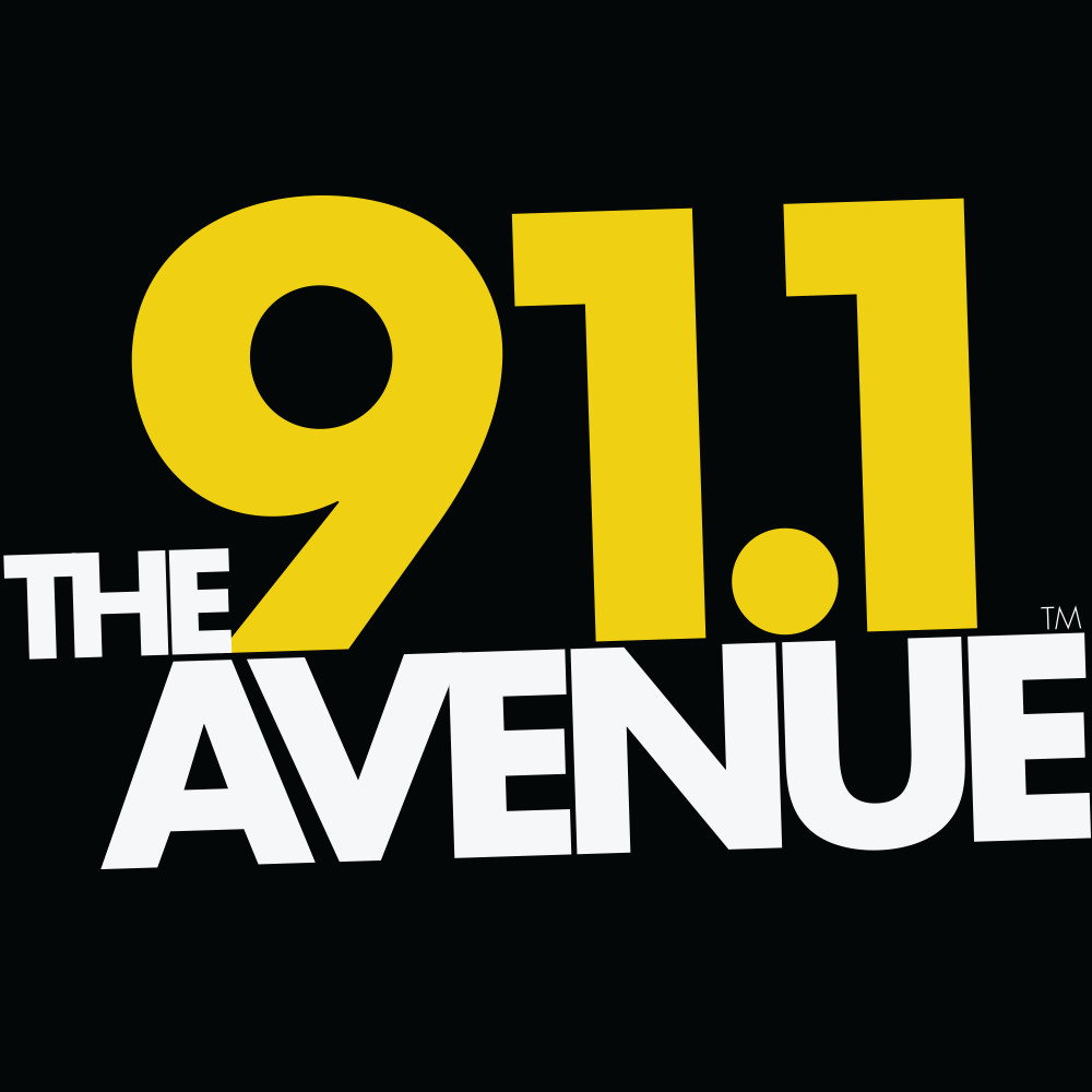91.1 The Avenue (WOVM) Logo