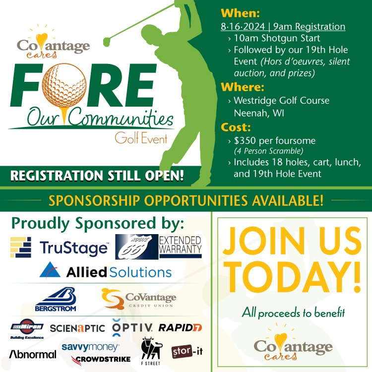 CoVantage Cares Golf Event